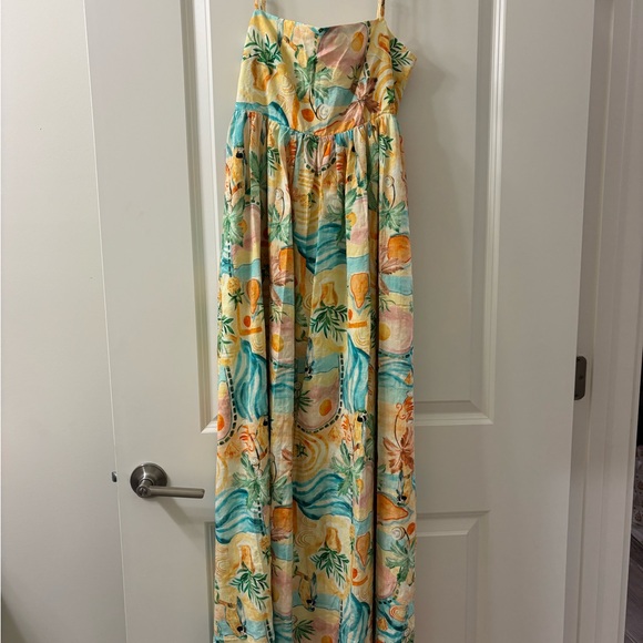 Petal and Pup Odessa Tropical Print Maxi Dress - Picture 3 of 4